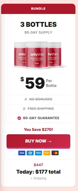 Jelly Thin - 3 Bottle